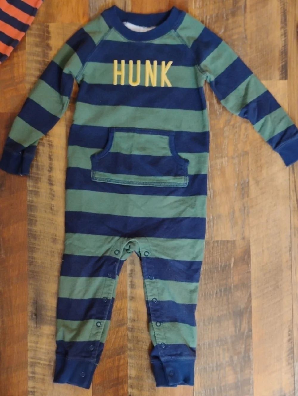 Carter's Mixed-Pattern Kids Footie Pajama Set - Navy, Blue, Green, Coral